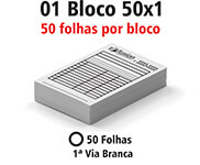 Blocos de Rascunho - 1x0 cor