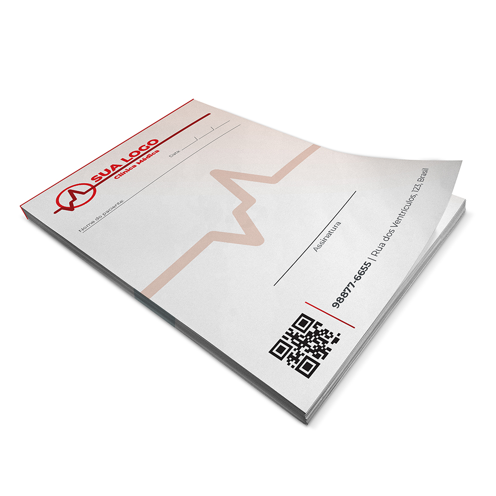 Receituário 50x2 vias 